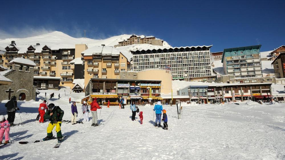 Studio Sur Les Pistes Bagneres-de-Bigorre Bagian luar foto